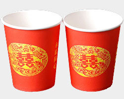 西安婚慶紙杯